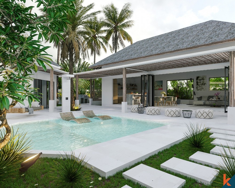luxurious villa Seminyak with private pool in a beautiful island